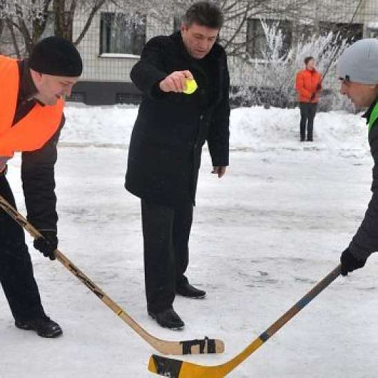ХК "Донбасс" поддержал спортивный праздник в Макеевке